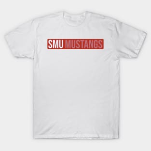 SMU Mustangs Bar T-Shirt